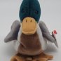 Ty Beanie Babies Jake the Mallard Duck Plush Toy RARE TAG ERRORS
