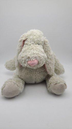 G by GUND Plush Puppy Dog RARE Pink Nose & Ears Soft Stuffed Animal  Toy 18" HTF