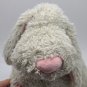 G by GUND Plush Puppy Dog RARE Pink Nose & Ears Soft Stuffed Animal  Toy 18" HTF