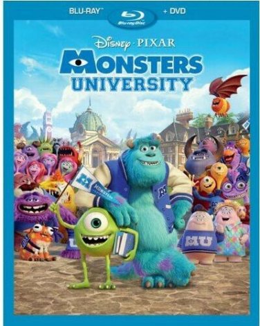 Monsters University (Blu-ray, 2013)
