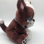 Rescue Pets Interactive Boxer Brown White Puppy Dog 10" Plush Blue Tag CLEAN
