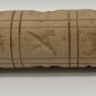 Springerle Wooden Cookie Press Rolling Pin Germany 12 Designs 12&acirc;�� Long