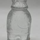LINDSHAMMAR Sweden Glass Crystal Viking Warrior Paperweight Figurine 4”