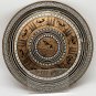 Mid Century Modern Design Gazelle Grecian Etruscan Metal Tray 13" Rustic Cond.