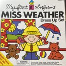 Miss Weather My First Colorforms Dress Up Play Set - EUC - 99% COMPLETE - 2017