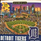 DOWDLE FOLK ART COLLECTORS JIGSAW PUZZLE DETROIT TIGERS 500 PCS 16"x20" NWT