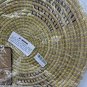 Sea grass Wall Art Basket Bojo, Farm, Rustic, bohemian decor 18&acirc;�� Black Lime