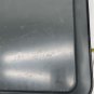 Metal Tole Tray Black Floral Roses Pansies 17 3/4&acirc;��x13&acirc;�� Hand Painted Cottage Core