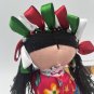 Mexican Rag Doll Artisanal HandMade Maria Costume Movable Joints 7â