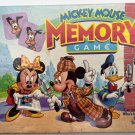 Mickey Mouse Memory Game Milton Bradley MB 1990 Minnie Complete-72 cards