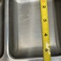 Burnco Triple Tray Stainless Steel Wooden Handles Japan MCM 14&acirc;�� Width