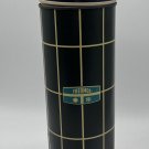 Thermos #2434 Grey Gray Checked 1 Quart Vintage 13.5” Tall