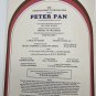PETER PAN Souvenir Program - Cathy Rigby (Stage Debut) 1973
