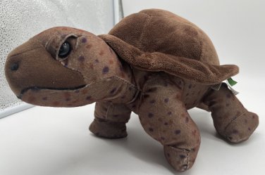 WILD REPUBLIC Brown Plush Turtle Tortoise 12&acirc;�� Cuddlekins #10961