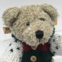 Hugfun Christmas Holiday 2000 Jointed Teddy Bear w/ Red Green White Sweater 8&acirc;��