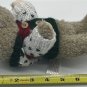 Hugfun Christmas Holiday 2000 Jointed Teddy Bear w/ Red Green White Sweater 8&acirc;��