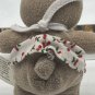 Build A Bear Mini Plush Vanilla Fudge Bunny Rabbit With Cherry Print Dress