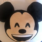 Disney Mickey Mouse Shaped Double Sided Emoji Blitz Soft Plush Pillow