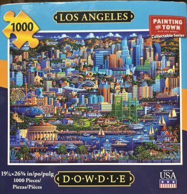 Dowdle Puzzle 1000 Pieces Los Angeles Collectable Series