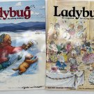 Ladybug The Magazine For Young Children - Cricket Feb & April 1997 Set of 2