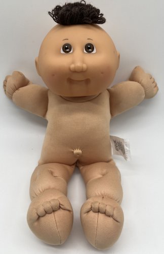 Cabbage Patch Kids Doll Preemie 25th Anniversary Brown Eyes Hair 2008 Boy OAA
