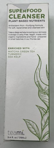 teami SUPERFOOD CLEANSER 3.4oz  New in box
