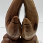 Wooden Praying Hands Olive Wood Carved Statue Holy Land Prayer 4&acirc;�� Religious Gift