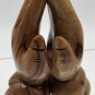 Wooden Praying Hands Olive Wood Carved Statue Holy Land Prayer 4&acirc;�� Religious Gift