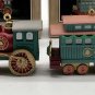 VTG Hallmark Keepsake Ornament Claus & Co. R.R. Locomotive & Passenger Cars