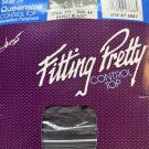 Hanes Fitting Pretty Control Top Queensize Panty Hose Style #771 4X Barely Black