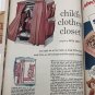 Woman's Day Magazine September 1954 Four Rare Old Flower Print in Color No Label