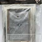 Lin’s Bunka Embroidery Japanese Punch Needle Kit with Frame Lion