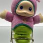 Hasbro Playskool 2011 Lullaby Gloworm GLOW WORM Pink Lights Up and Plays Music