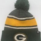 GREENBAY PACKERS beanie yellow / green hat with pom pom '47 Brand