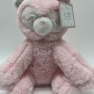 L2D Love 2 Design New York Pink Plush Reindeer Sitting Toy Doll 9”