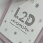 L2D Love 2 Design New York Pink Plush Reindeer Sitting Toy Doll 9â