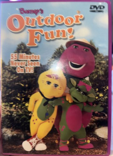 Barney Outdoor Fun DVD 55 mins Never Seen on TV 2003