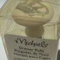 Michael's Drawer Pulls- Crown-White with Black drawing NIP 1.5&acirc;��