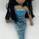 LINZY TOYS Aria Mermaid Doll Plush 18” Blue Purple Shimmer EUC