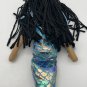 LINZY TOYS Aria Mermaid Doll Plush 18â Blue Purple Shimmer EUC