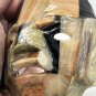 Mayan Aztec Inca Mosaic Abalone Onyx Tribal Death Burial Mask Inlay Folk Art 4&acirc;��