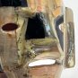 Mayan Aztec Inca Mosaic Abalone Onyx Tribal Death Burial Mask Inlay Folk Art 4&acirc;��