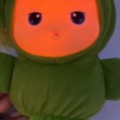 Playskool Musical Light Up Lullaby Gloworm Glow Worm Green Moon Plush 2009**