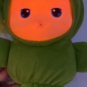 Playskool Musical Light Up Lullaby Gloworm Glow Worm Green Moon Plush 2009**