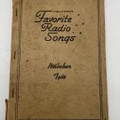 Vintage Favorite Radio Songs Virgil O Stamps Number Two 1939