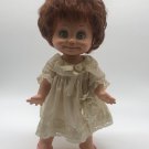 Vintage 1990 Galoob Baby Face #9 So Shy Sherri 13" Red Hair Green Eyes