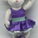 Angelina  Ballerina Poseable Plush Mouse-Sababa Toys-Stuffed Animal 2005