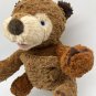 Zoobies Eric Carle Brown Bear Book Buddy Plush Storybook Stuffed Animal 2014