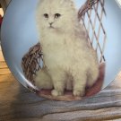VINTAGE “CHANEL” White CAT Marigold Plate 1986 PURRFECTION #302
