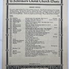 G. Schirmer's Choral Church Music Handel And the Glory of the Lord The Messiah